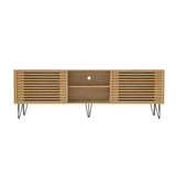 Polizano 180cm Wooden TV Cabinet Entertainment Unit | Modern TV Unit with Storage