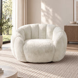 Lexi Super Soft Faux Rabbit Fleece Bean Bag | Soft Plush Fabric Floor Lounge