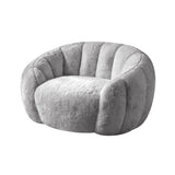 Lexi Super Soft Faux Rabbit Fleece Bean Bag | Soft Plush Fabric Floor Lounge