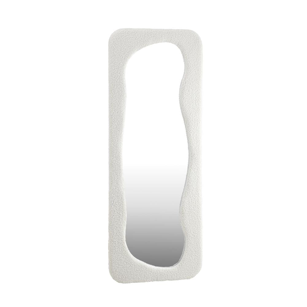 Piazzi Boucle XL Floor or Free Standing Designer Mirror | Abstract 166 x 60cm Feature Décor Mirror