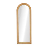 Imoli Arched 165 x 60cm Wall or Floor Designer Mirror | Modern Full Length Wooden Décor Mirror