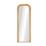 Astore Arched 165 x 60cm Wall or Floor Designer Mirror | Modern Full Length Wooden Décor Mirror