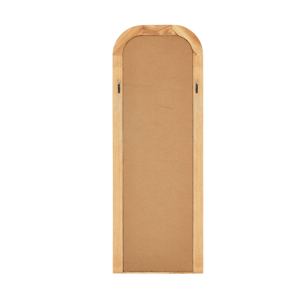Astore Arched 165 x 60cm Wall or Floor Designer Mirror | Modern Full Length Wooden Décor Mirror