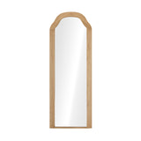 Versailles Arched 165 x 60cm Wall or Floor Designer Mirror | Modern Full Length Wooden Décor Mirror