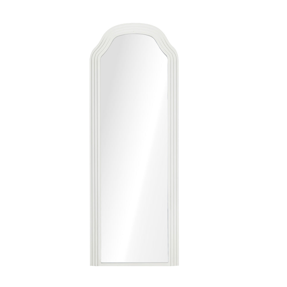 Versailles Arched 165 x 60cm Wall or Floor Designer Mirror | Modern Full Length Wooden Décor Mirror