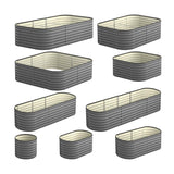 Premium 9-IN-1 Raised Garden Bed Modular Kit | 9 Sized Galvanised Steel Planter Garden Beds