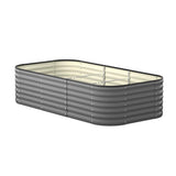 Premium 9-IN-1 Raised Garden Bed Modular Kit | 9 Sized Galvanised Steel Planter Garden Beds