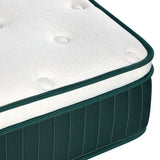 Dreameasy 5 Zone Super Cool Gel Memory Foam Premium 30cm Mattress | 6 Turn Shock Absorbing Medium Firm Hypo Allergenic Matrress