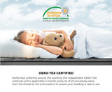 Dreameasy Breathable Gel Infused Cooling Mattress | 34cm Premium Medium Firm Edge Support 5 Zone Mattress
