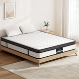 Portessa Io Cool Gel Ventilated Support Mattress | 25cm Comfort Support Medium Firm Bonnell Spring Mattress