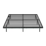 Orion LED Lights Metal Bed Base with USB  Chargers | Reinforced All Metal Floating Bed