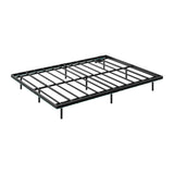Orion LED Lights Metal Bed Base with USB  Chargers | Reinforced All Metal Floating Bed