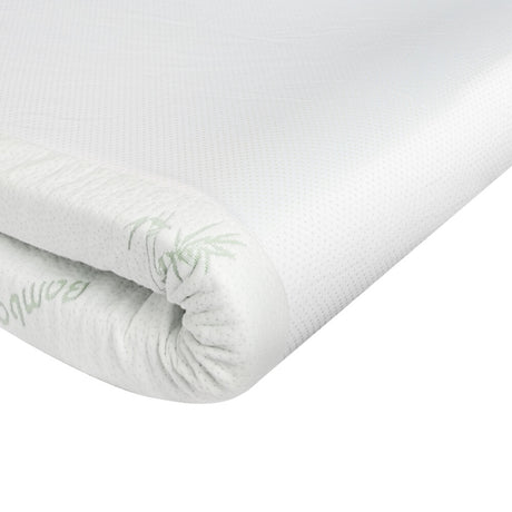 7 Zone 8cm Premium Bamboo GEL Memory Foam Mattress Topper Summer Cooling Memory Foam Topper