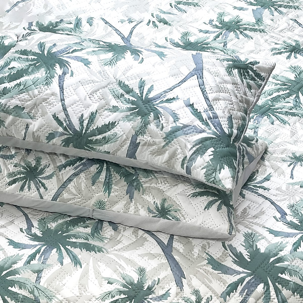 Ramesses Soft Bamboo Cooling Ultrasonic Quilt Cover Set With Fitted Sheet | Printed Design Bamboo Bedding Set