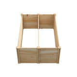 Greenio Premium Wooden Raised Garden Beds | Wooden Timber Multi Sized Planter Boxes
