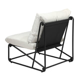 Set of Two Azzuro Plush Cushioned Weatherproof Outdoor Lounge Chairs | Super Comfy Outdoor Sofa Chairs