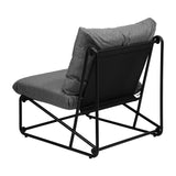 Set of Two Azzuro Plush Cushioned Weatherproof Outdoor Lounge Chairs | Super Comfy Outdoor Sofa Chairs