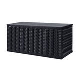 Forte 680L Extra Large Weatherproof Outdoor Storage Box | Foldable Pool Garden Storage Box