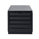 Forte 680L Extra Large Weatherproof Outdoor Storage Box | Foldable Pool Garden Storage Box