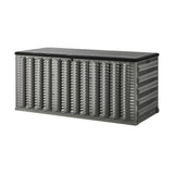 Forte 680L Extra Large Weatherproof Outdoor Storage Box | Foldable Pool Garden Storage Box