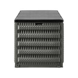 Forte 680L Extra Large Weatherproof Outdoor Storage Box | Foldable Pool Garden Storage Box