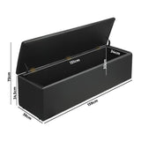 Premium Two in One Ottoman Storage Box and Seating Bench | Blanket Box