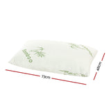 Set of Four Nuvola Bamboo and Memory Fibre Pillows | Standard Size Multi Firmness Breathable Pillows