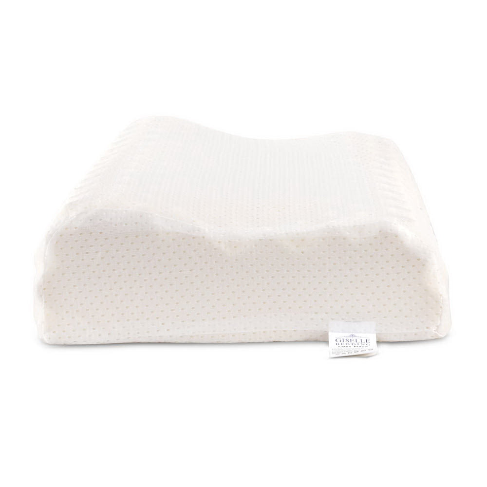 Two Essenza Pure Latex Multi Support Breathable Pillows | 3 Zone Massage Latex Pillows