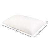Essenza Two Bamboo Memory Foam Pillows | Cooling Gel Infused Sleep Support Pillows