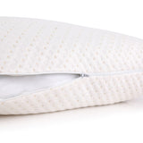 Essenza Two Bamboo Memory Foam Pillows | Cooling Gel Infused Sleep Support Pillows