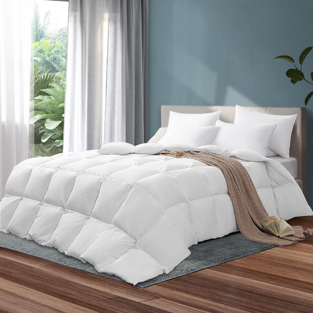 Luxore Ultra Warm 700GSM Goose Down Feather Filled Quilt | Super Warm Goose Doona