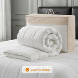 Super Luxury Extra Warm 800GSM 100% Wool Quilt | Cotton Cover Thick Cosy Ultra Warm Wool Doona