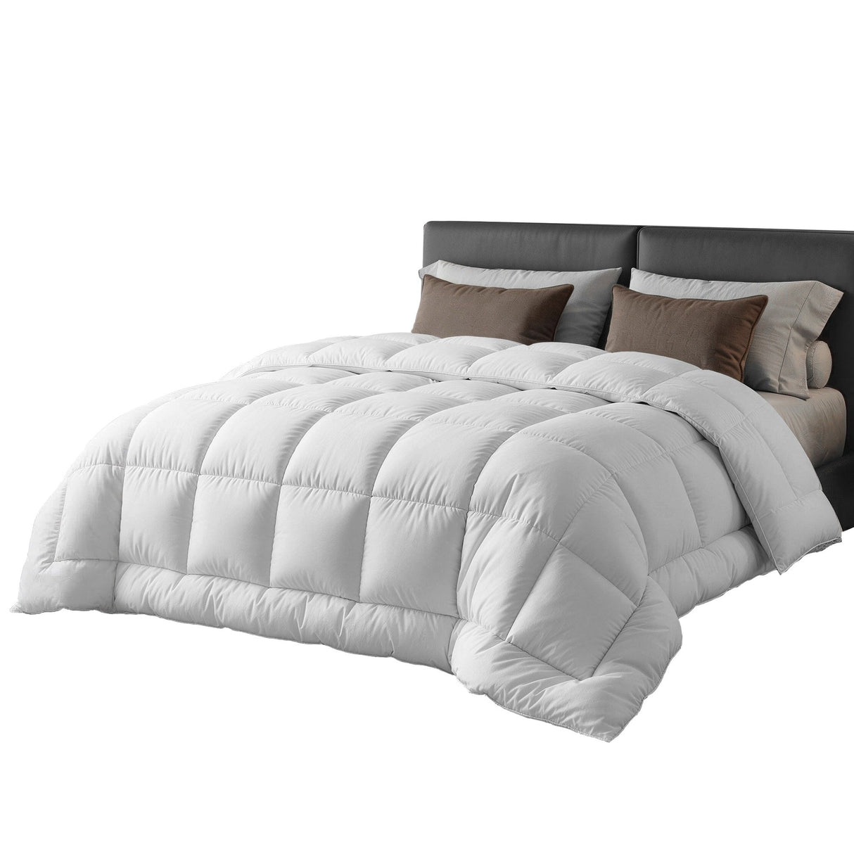 Super Luxury Extra Warm 800GSM 100% Wool Quilt | Cotton Cover Thick Cosy Ultra Warm Wool Doona