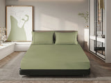 Ramesses Premium Cooling 100% Bamboo Fitted Sheet Combo Set | Deluxe Soft Cooling Bamboo Bedding