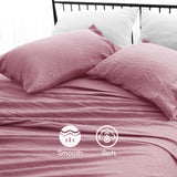 Ramesses 2000TC Soft Pebble Wash Sheet Set | Vintage Wash Breathable Sheets