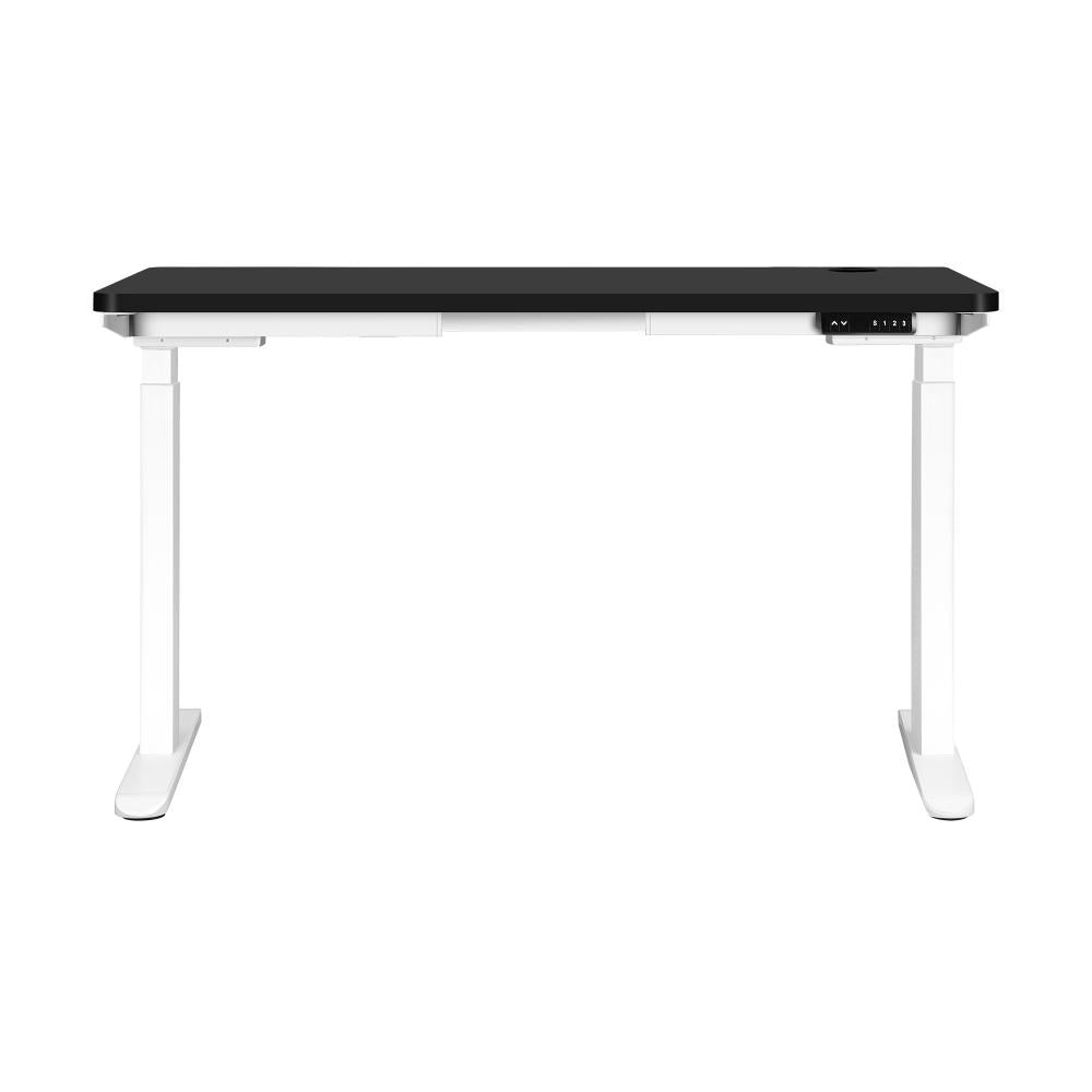 Milos Ultra Premium 71-116cm Electric Dual Motor Standing Desk | Motorised Office Desk with USB & Type C Ports