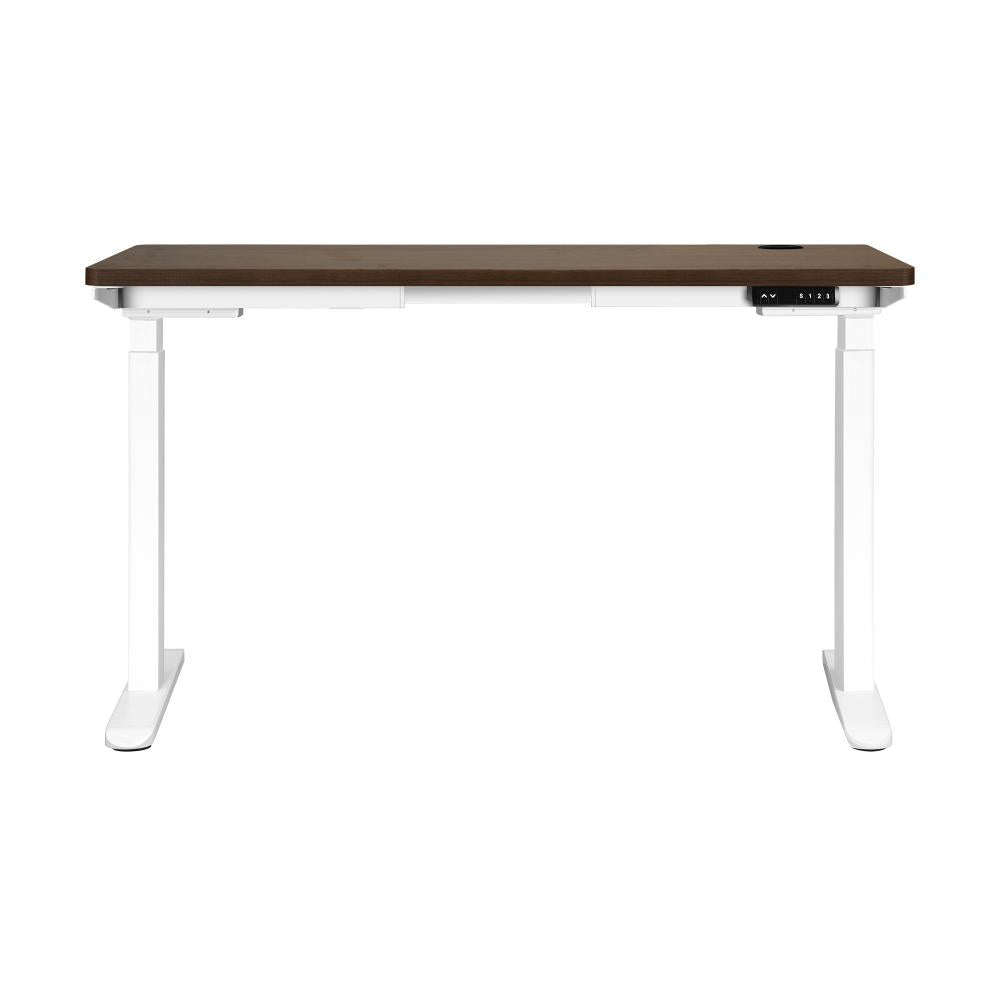 Milos Ultra Premium 71-116cm Electric Dual Motor Standing Desk | Motorised Office Desk with USB & Type C Ports