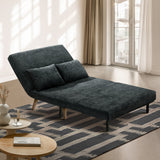 Amalfi Two In One Couch and Fold Out Sofa Bed | Versatile Adjustable Modern Sofa Chair