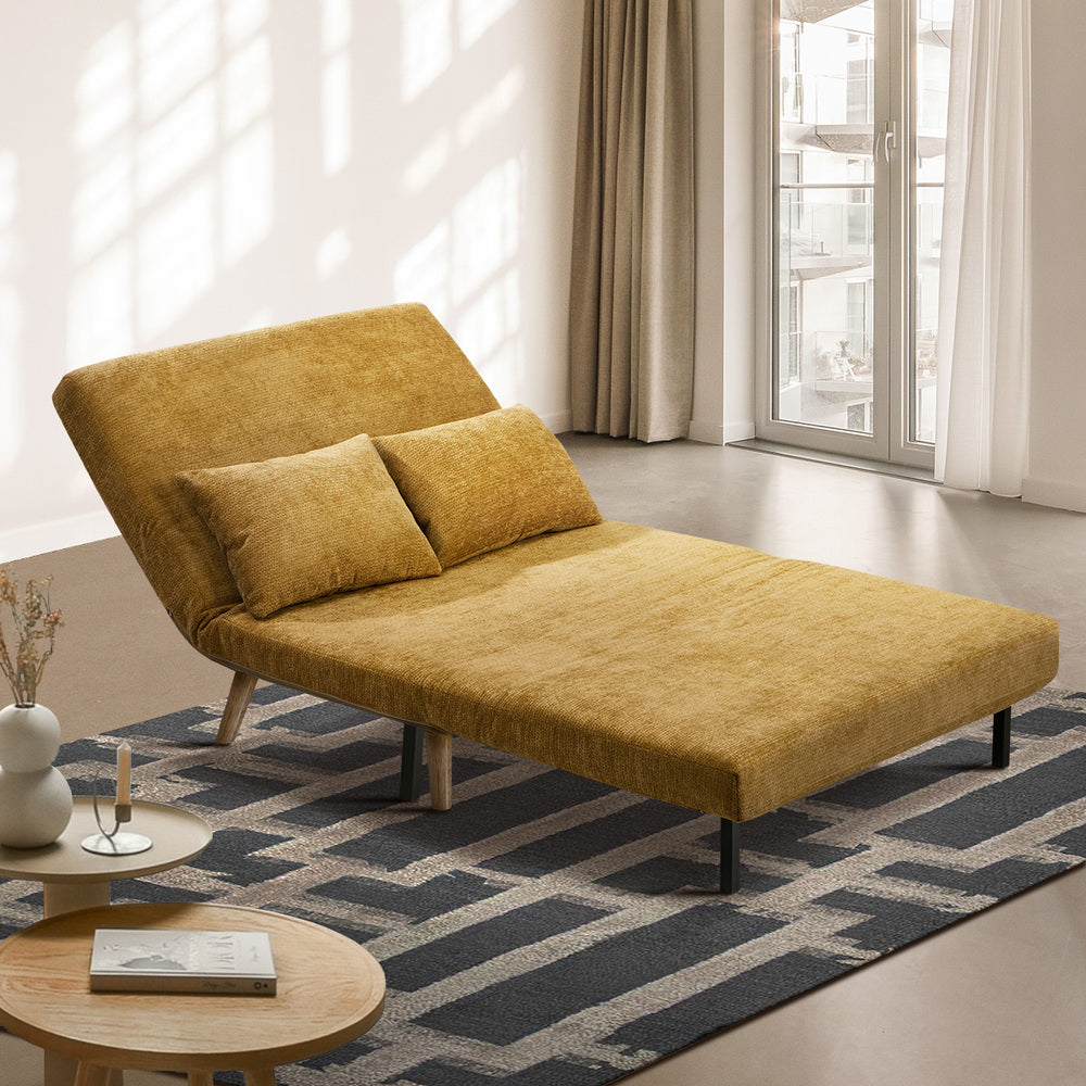 Amalfi Two In One Couch and Fold Out Sofa Bed | Versatile Adjustable Modern Sofa Chair