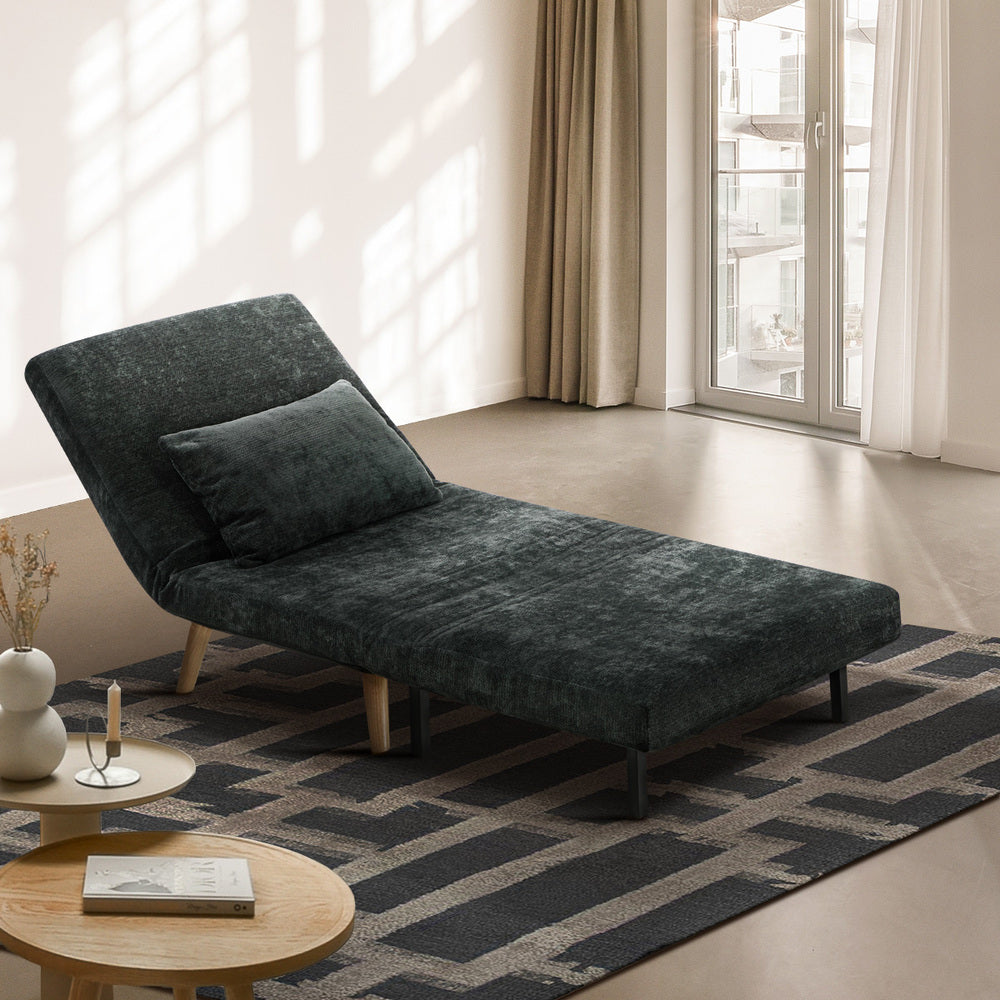 Amalfi Two In One Couch and Fold Out Sofa Bed | Versatile Adjustable Modern Sofa Chair