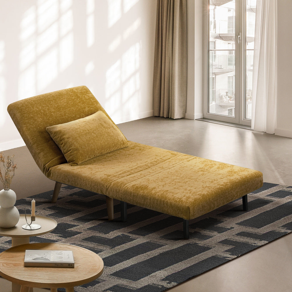 Amalfi Two In One Couch and Fold Out Sofa Bed | Versatile Adjustable Modern Sofa Chair