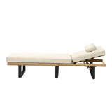 Aquino Sol Outdoor Cushioned Pool Loungers | Modern Adjustable Quality Day Bed Sun Loungers
