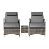 Milan High Quality Rattan Sun Lounger Day Bed | Adjustable Wicker Patio Pool Lounger