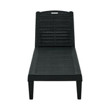 Madera 5 Tier Adjustable Modern Sun Lounge | Textured Weather Resistant Outdoor Pool Lounger