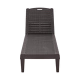Madera 5 Tier Adjustable Modern Sun Lounge | Textured Weather Resistant Outdoor Pool Lounger