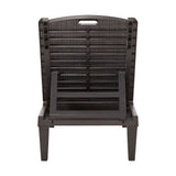 Madera 5 Tier Adjustable Modern Sun Lounge | Textured Weather Resistant Outdoor Pool Lounger