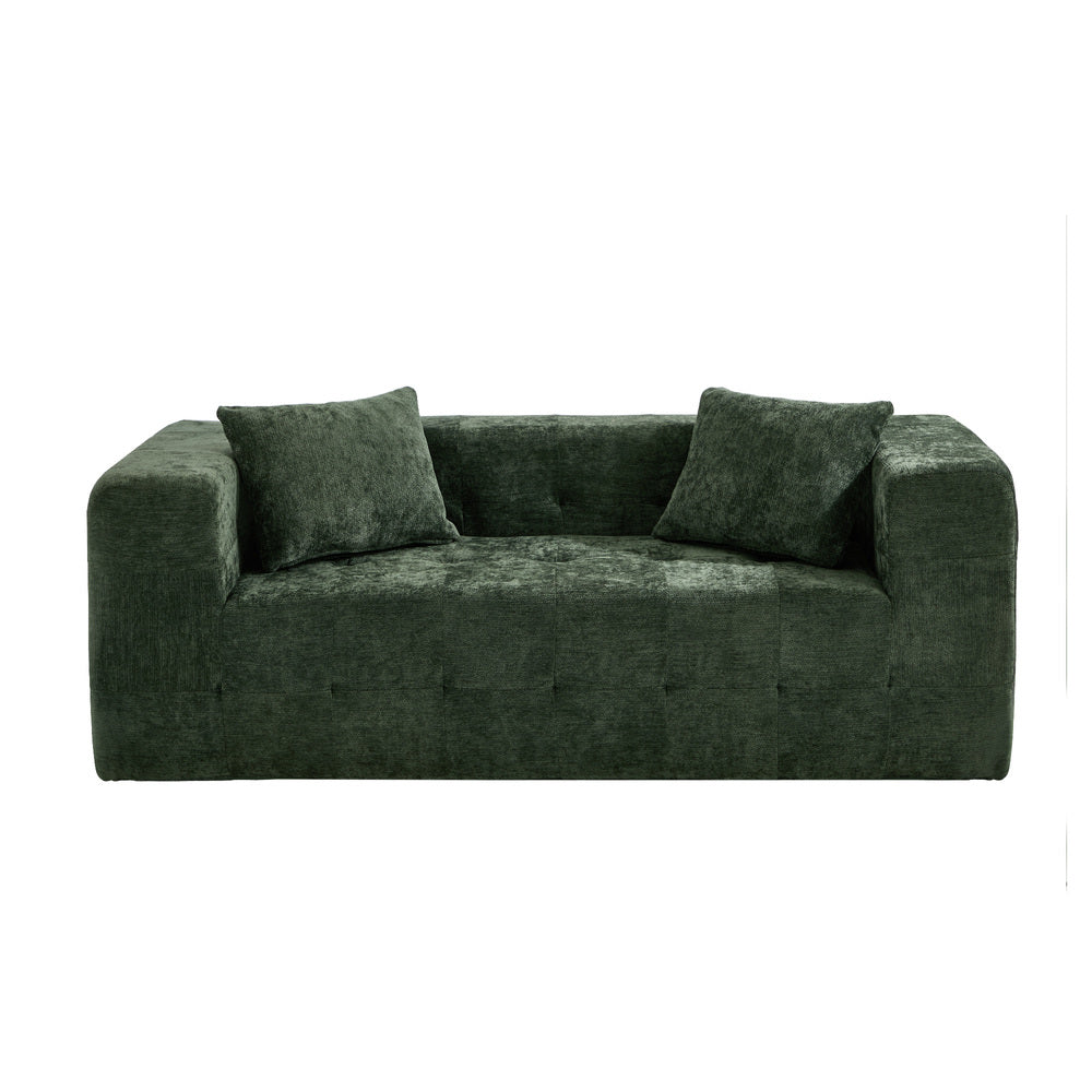 Bella Soft Chenille Two Seater Comfy Sofa Lounge | Compressed Sofa Box Lounge Unit