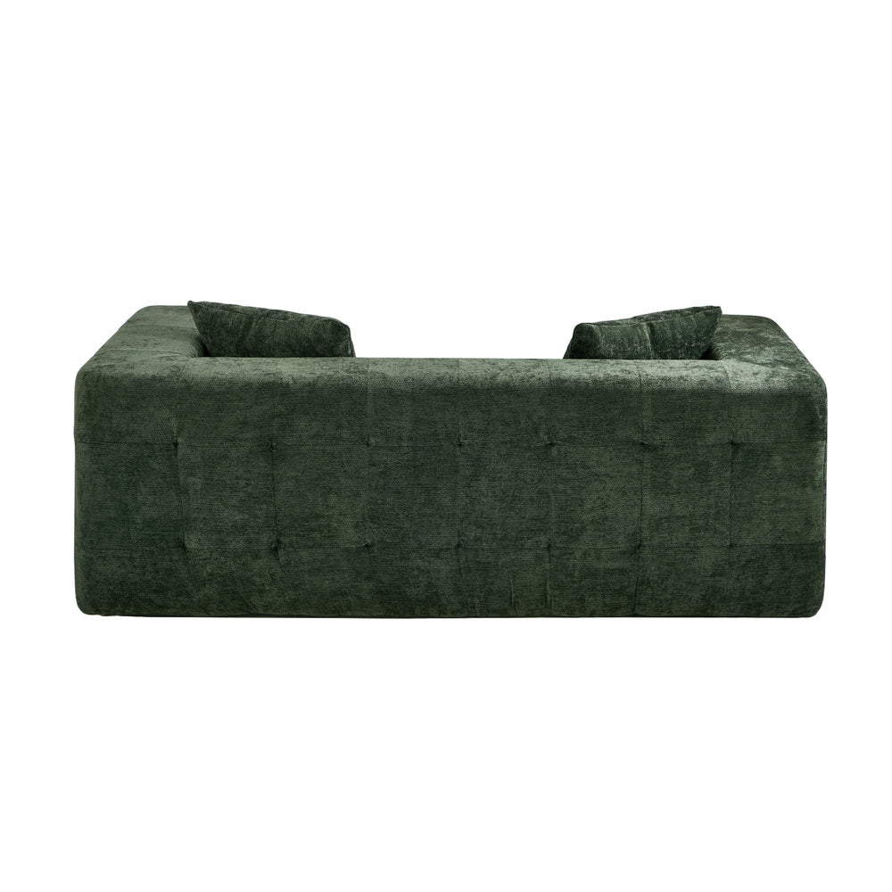 Bella Soft Chenille Two Seater Comfy Sofa Lounge | Compressed Sofa Box Lounge Unit