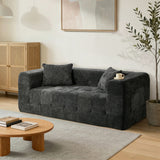 Bella Soft Chenille Two Seater Comfy Sofa Lounge | Compressed Sofa Box Lounge Unit