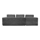 Allure Plush L Shape Frameless Sofa Lounge | 3.5 Seater Couduroy Super Soft Cloud Feel Sofa